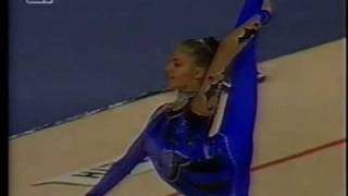 Alina Kabaeva RUS clubs WCH Budapest 2003 final [upl. by Noraf783]