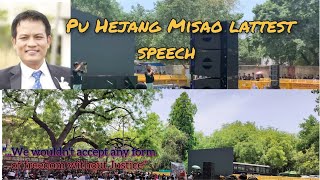 Social Activist Pu Hejang Misao Speech  Jantar Mantar 03 May  2024 [upl. by Delisle198]