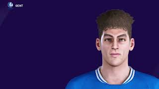 PES 2021  Mathias Delorge KAA Gent 202425 [upl. by Vod739]