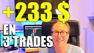 Comment Jai Gagné 233  en 3 Trades faciles [upl. by Eiramanel964]