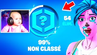 Le Bébé le plus Fort de Fortnite Découvre son RANK au Chapitre 2  🤯 incroyable [upl. by Natalia]