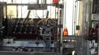 1000 bh  Automatic disgorging line  Ligne de dégorgement 1000 bouteillesheure [upl. by Mareld]