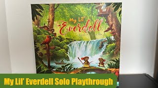 My Lil Everdell  Solo Playthrough and Teach [upl. by Mello]