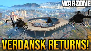 BREAKING VERDANSK IS RETURNING TO WARZONE [upl. by Inotna207]