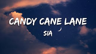 Sia  Candy Cane Lane Lyrics [upl. by Euqinamod]