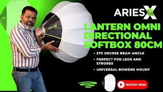 AriesX Lantern Softbox Unboxing amp Review  Hindi  Urdu [upl. by Aratnahs]