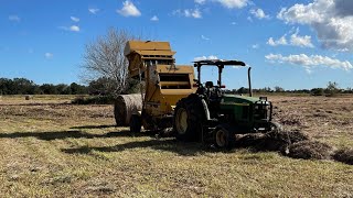 Trying out bridon net wrap on the Vermeer baler [upl. by Notffilc]