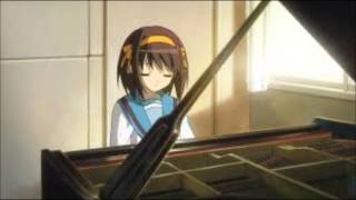 Haruhi Suzumiya  LOST MY MUSIC  Piano [upl. by Ailed]