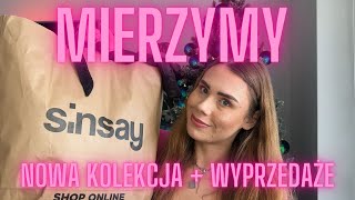 🛍MIERZYMY SINSAY Nowa kolekcjawyprzedaże ❤️🛍 [upl. by Barbi]