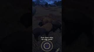 Male Bison DOWN  Ecos La Brea Gameplay  roblox gaming shorts fyp [upl. by Jumbala]