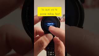 Coros Pace 3 cambiar millas a kilómetros coros corospace3 configuración smartwatch [upl. by Anaher]