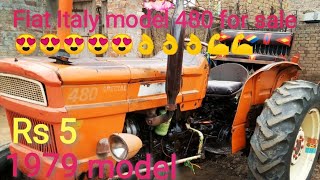 Feat tractor Italy model 480 for sale 1979 model Fiat tractor 640 for sale [upl. by Cesya]