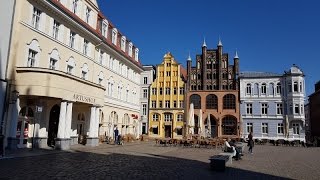 Altstadt und Hafen von Stralsund in 4 KUHD [upl. by Julietta14]