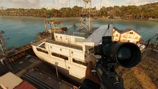 Far Cry 6  Yaran Marine Maintenance  Sniper Assassin Stealth [upl. by Konikow]