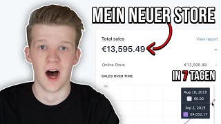 Wie Du 1359549€ in deiner 1Woche mit Shopify Dropshipping machst 🚀 [upl. by Berton991]