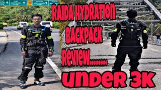 Raida Hydration back pack for riders on long rides is usefull  nsvlogsapd [upl. by Lennox397]