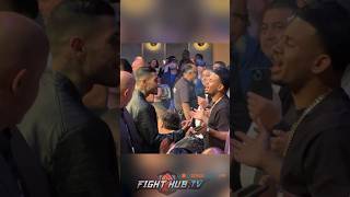 Arnold Barboza STEPS to Rolly Romero in verbal CONFRONTATION [upl. by Varrian410]