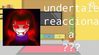 Undertale reacciona a fissure sans vs pandora parte 1 gacha life •core jack• [upl. by Giffie]