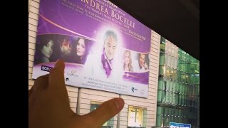 Andrea Bocelli Live in Bangkok  Time to say goodbye featJackie Evancho [upl. by Lavoie]