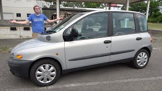 The Fiat Multipla Was an Incredibly Quirky and Ugly Family Car [upl. by Neih]