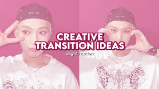 creative transition ideas  alight motion [upl. by Oremodlab514]