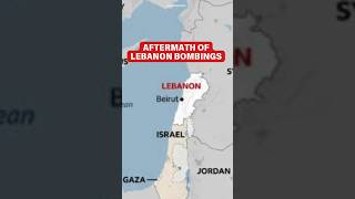 Aftermath of Lebanon Bombings aljazeera usa israellebanonconflict cnn israel iran lebanon [upl. by Jojo]