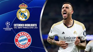 Real Madrid vs Bayern Extended Highlights  UCL SemiFinals 2nd Leg  CBS Sports Golazo [upl. by Jorgenson]