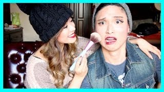 Girlfriend Does My Make Up Tag with ThatsHeart [upl. by Marys]