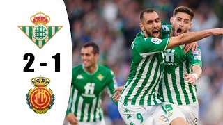 Real Betis vs Rcd Mallorca 2  1  Highlights amp All Goals  LaLiga 202425 [upl. by Swithbart]