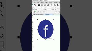 How to Make Facebook logo viralvideo facebook reels shorts [upl. by Relyhcs]