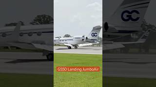 Gulfstream G550 Landing JumboAir Florida ryantseko flying travel aviation airplane jet [upl. by Korie]