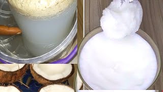 How To Make Cold Pressed Coconut Oil Without Fridge [upl. by Elatnahc929]