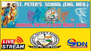 STPETERS SCHOOL ENGMED Annual Sports Day Meet 2024 day 3 [upl. by Eesdnyl700]