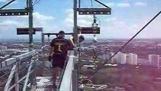 Bungee jumping Donauturm Richter [upl. by Relyk123]