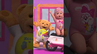 Begleite Emma amp Teddy auf ihrem Ausflug in die Stadt 🛵🏙️ BABYbornDeutsch BABYbornSerie Staffel1 [upl. by Ahsael774]