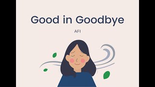 Nafisha Afi  Good in Goodbye Official Lyric Video [upl. by Hanauq]