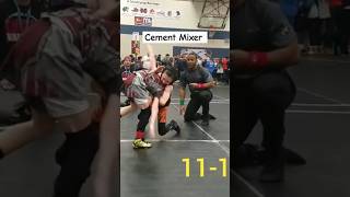 Cement Mixer Wrestling Moves youthwrestling sports trending [upl. by Evered]