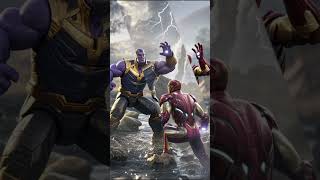 Ironman vs Thanos videoshorts dreamina marvel music funny [upl. by Ttcos410]