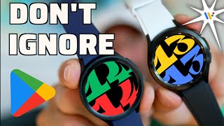 IMPORTANT updates for your Galaxy Watch [upl. by Erdnaxela]