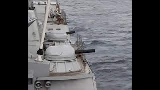 Indian Navy AK630M CIWS in Action [upl. by Tiemroth]