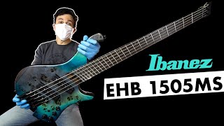 Ibanez EHB 1505MS  Multiscale Headless Bass  Demo Review [upl. by Millian899]