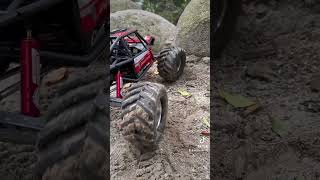 Rock challenge with Axial Capra 22 🔥❤️💪👑🤩 trendingvideo 4x4offroad 4x4 roadto10k trx4 [upl. by Nimra]