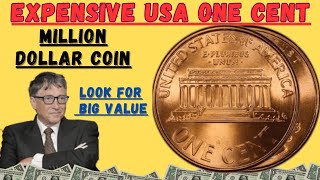 USA TOP RARE WORTH MONEY PENNY IF YOU HAVE THIS YOU CAN BE A MILLIONAIRE [upl. by Deina]