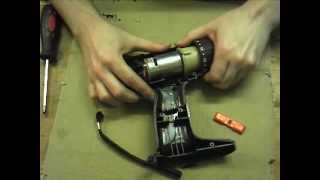 Battery drill teardown for gearbox [upl. by Banky741]