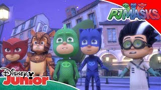 😂 Robette tricks Armadylan  PJ Masks  Disney Channel Africa [upl. by Rowland921]