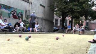 Bocce Tournament in South Philadelphia [upl. by Baryram]