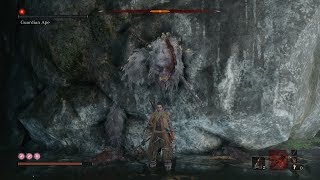 Sekiro Guardian Ape Glitch see description for how it happens [upl. by Uyr]