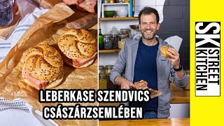 Zéféle 🤩LEBERKASE SZENDVICS🤩 császárzsemlében ✅ [upl. by Llesig]