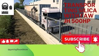 Transporting silica to Sugracuse with the Faw Jh 500hpinsane jakeEuro Truck Simulator 2 [upl. by Dedra860]