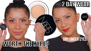 YOU ASKED FOR THIS 2 DAY REVEIW NARS SOFT MATTE COMPLETE CONCEALER dry undereyes  MagdalineJanet [upl. by Assiralc117]